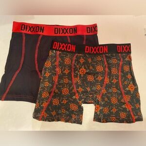 Dixxon 2-Pair Men’s Boxer Briefs Size Medium NEW